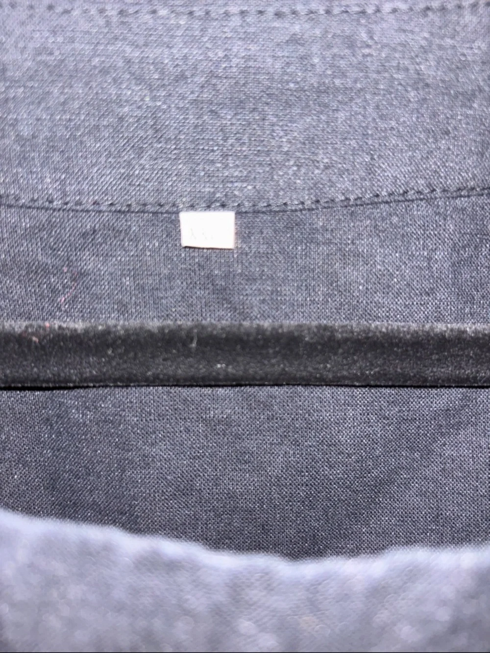 Simple Black Linen Blouse - Picture 2 of 6